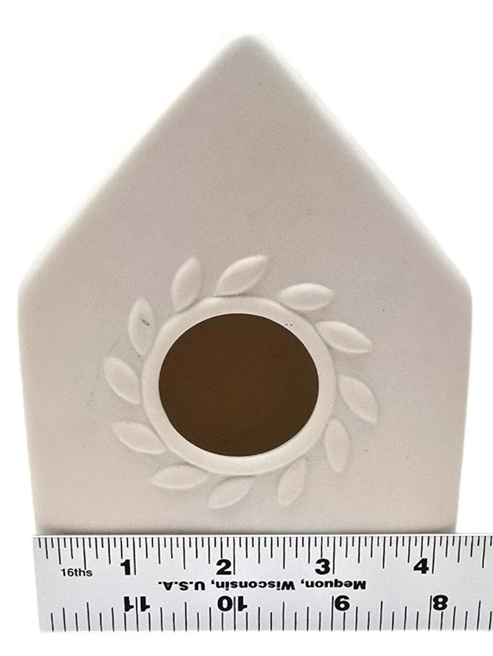 NWT 6in Ceramic #Birdhouse Home Shelf Decor Ready To Paint DIY Paintable Craft
